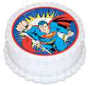 Superman Edible Icing Image